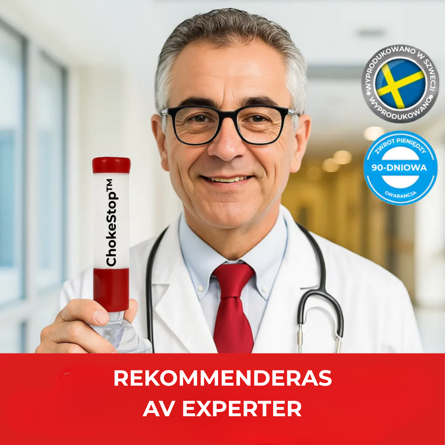 ChokeStop™ | Skydda din familj från kvävning, rensa luftvägarna omedelbart