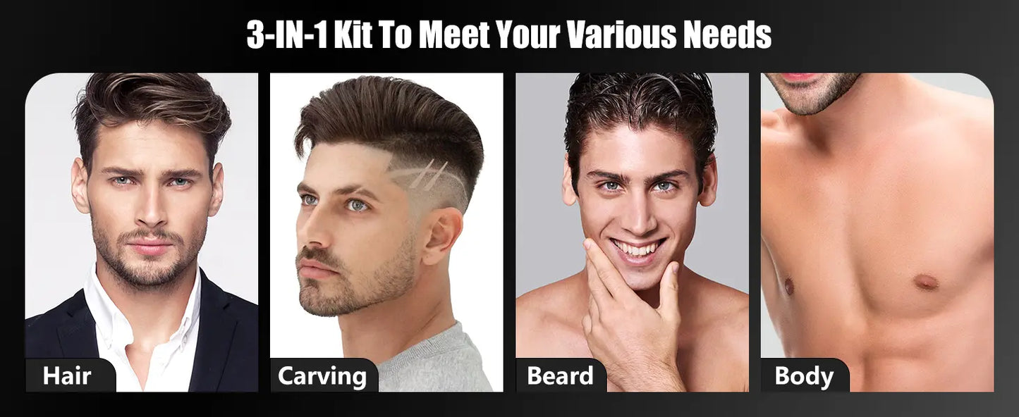 3-i-1 Pro Barber Kit