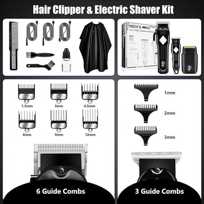 3-i-1 Pro Barber Kit