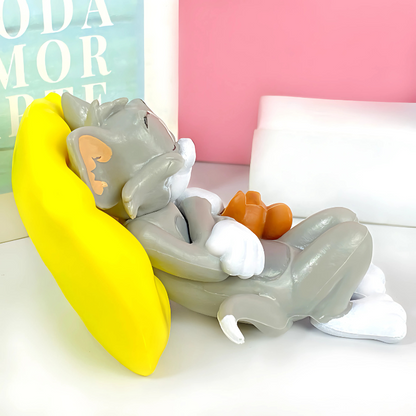 CarCharm 1+1 GRATIS: Tom Och Jerry Lekfull Instrumentbräda Prydnad