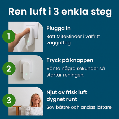 Virelya MiteMinder™: Friskare morgnar & ett hälsosammare hem