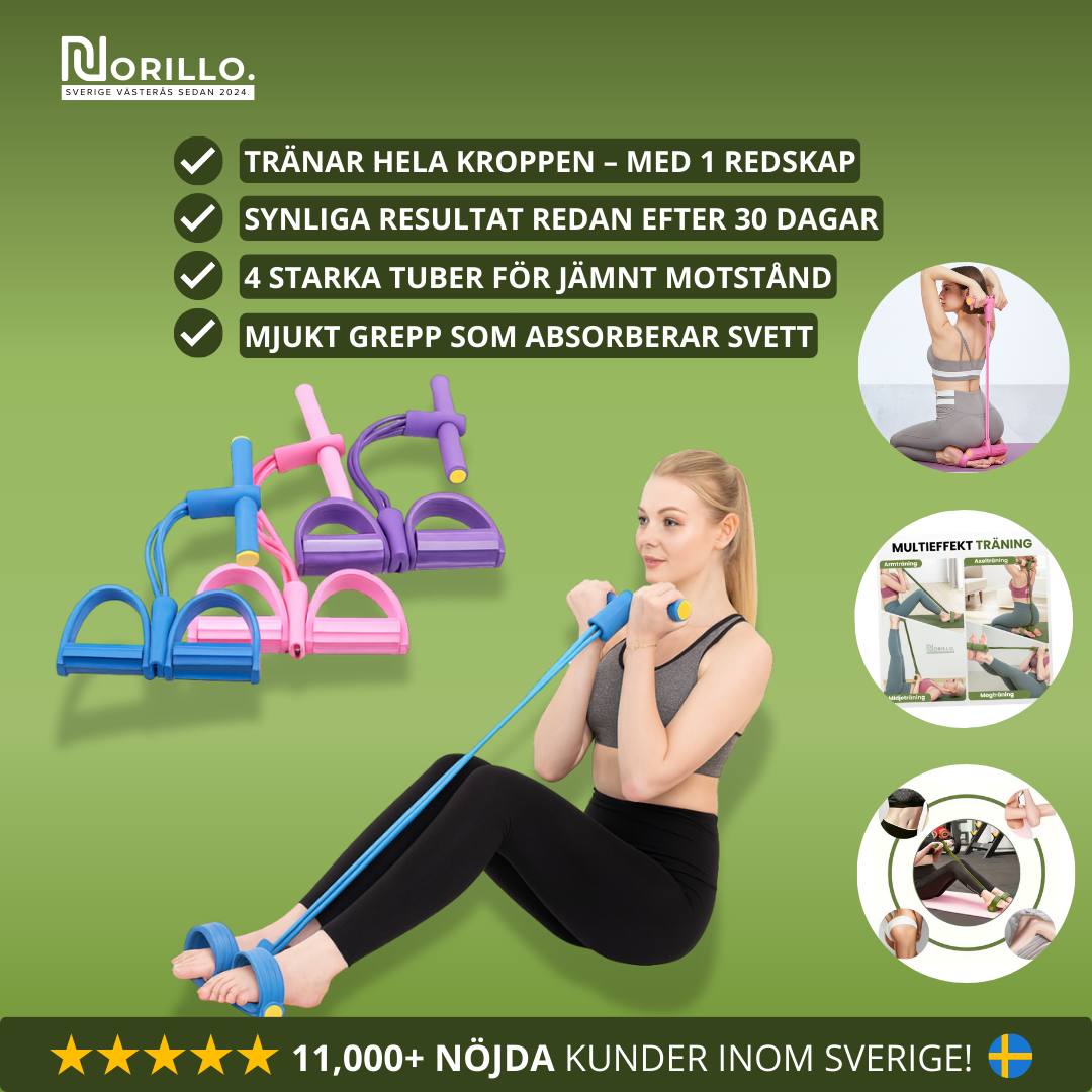 KroppsKraft™ – Multifunktionellt träningsband för hela kroppen