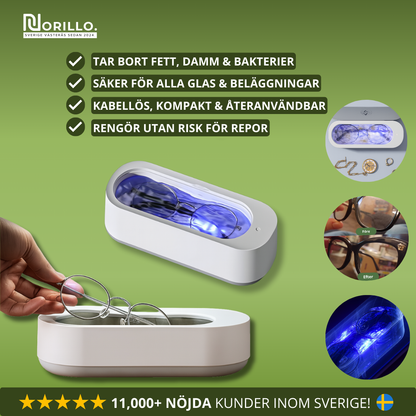 RenGlas™ – Kristallklara glasögon utan putsdukar & ränder