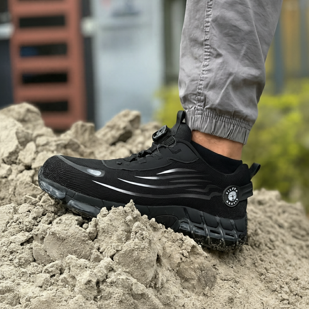 ArmorFlex S3 Air – Ultralätta skyddsskor med stålhätta & vridspänne