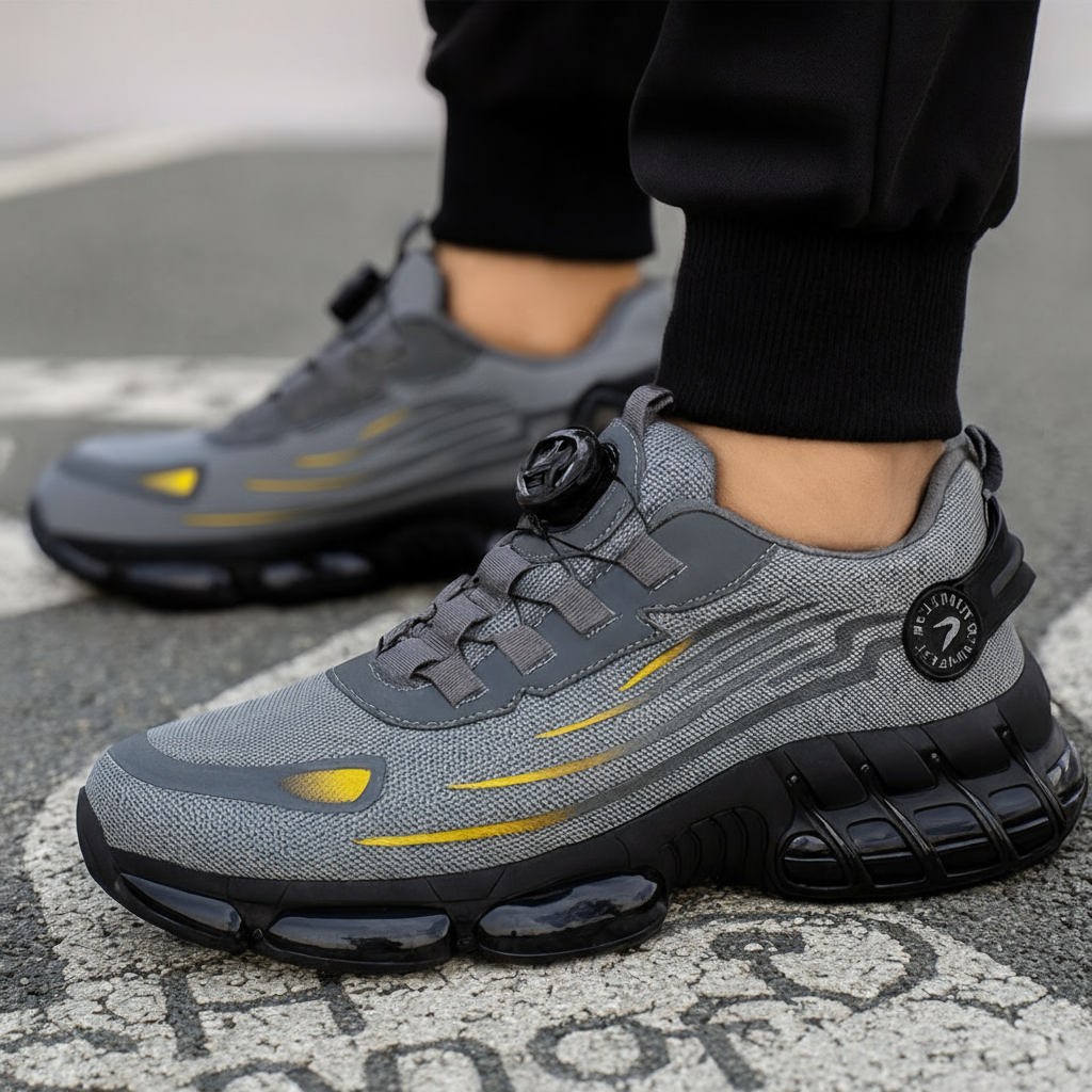 ArmorFlex S3 Air – Ultralätta skyddsskor med stålhätta & vridspänne