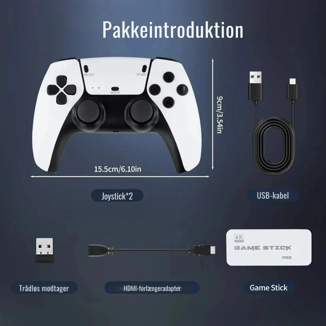 GameStickRetro™ – Tusentals klassiska spel i ett