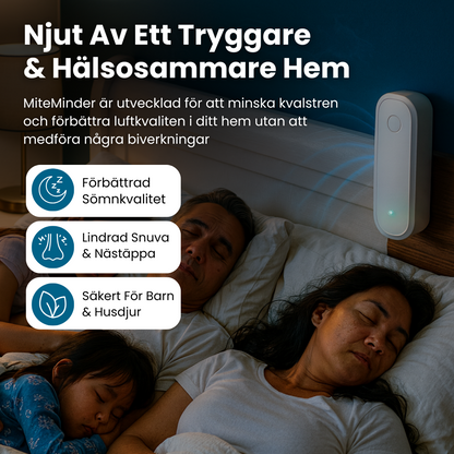 Virelya MiteMinder™: Friskare morgnar & ett hälsosammare hem