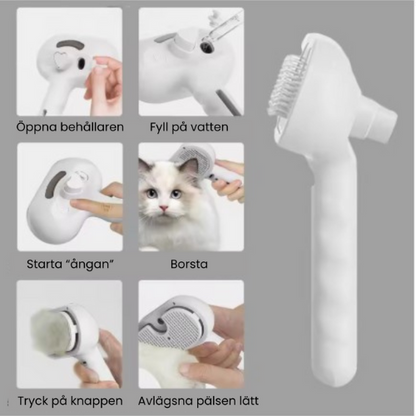 PälsVård™ – Pälsborste för Hund & Katt – Skonsam och Effektiv