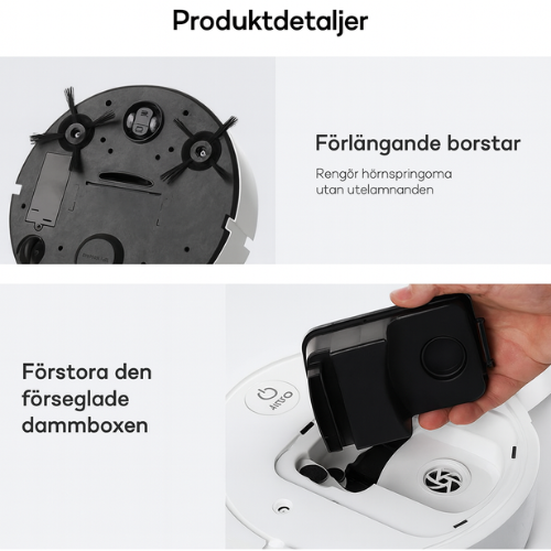 SwiftBot Ultra™ | Den smarta, kraftfulla städhjälpen