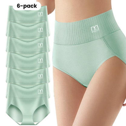 KomfortFit™ | 6-pack Andas & Bekväma Höga Midjetrosor med Magstöd