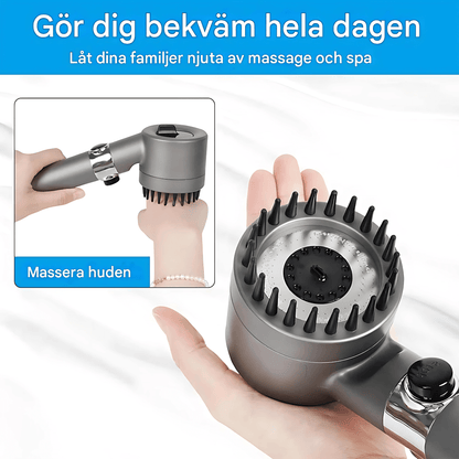 AquaPulse – Duschset med Filter, Massagefunktion & Olika Trycklägen