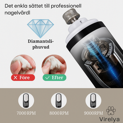 PrecisionCare Clipper™ - Klotrimmer med lampa