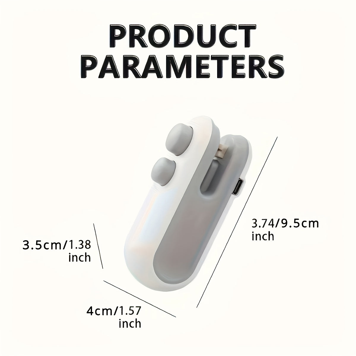 Seal™ 2-i-1 Påsförslutare och Skärare | Snabb Förslutning, Långvarig Färskhet