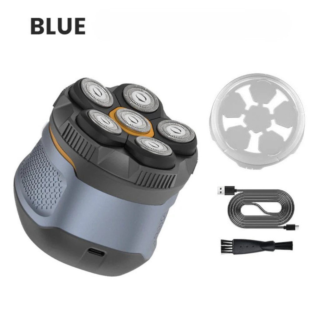 6D vattentät rakapparat för huvudet