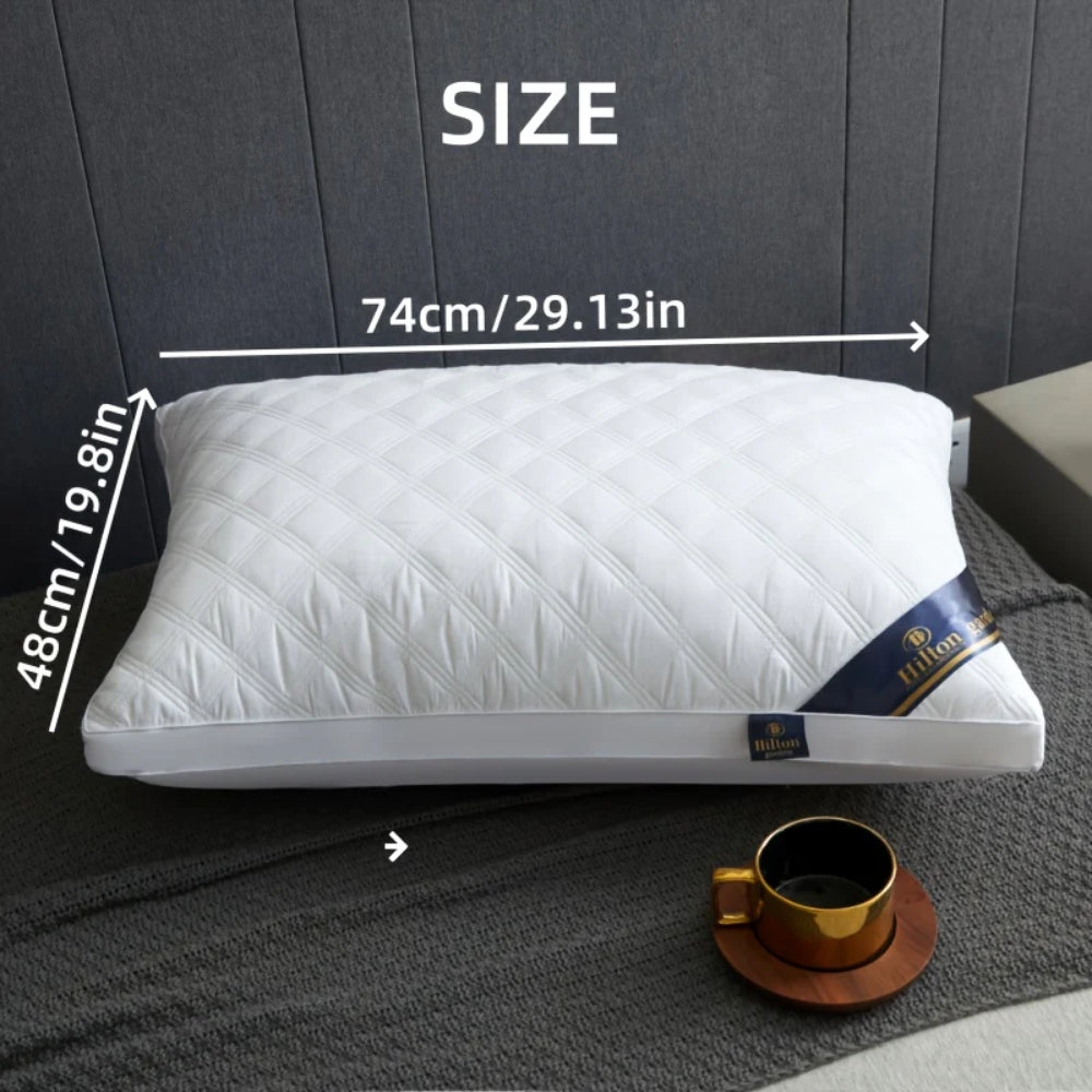 Premium Hotellkudde – Femstjärnig komfort med optimalt nackstöd för djup sömn