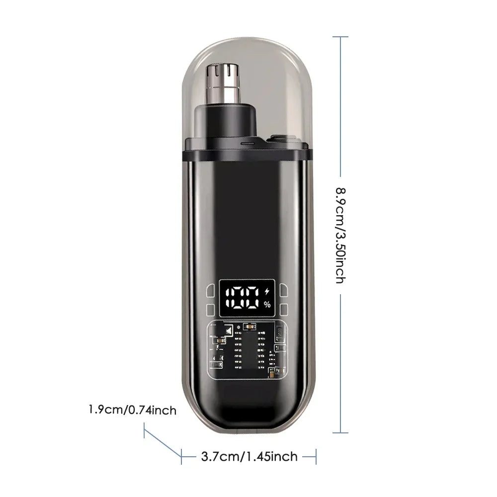 Näshårstrimmer precision™ - Groomingverktyg med LCD-display