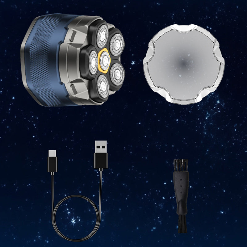 6D vattentät rakapparat för huvudet