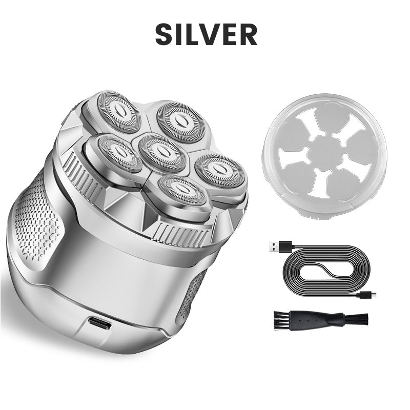 6D vattentät rakapparat för huvudet