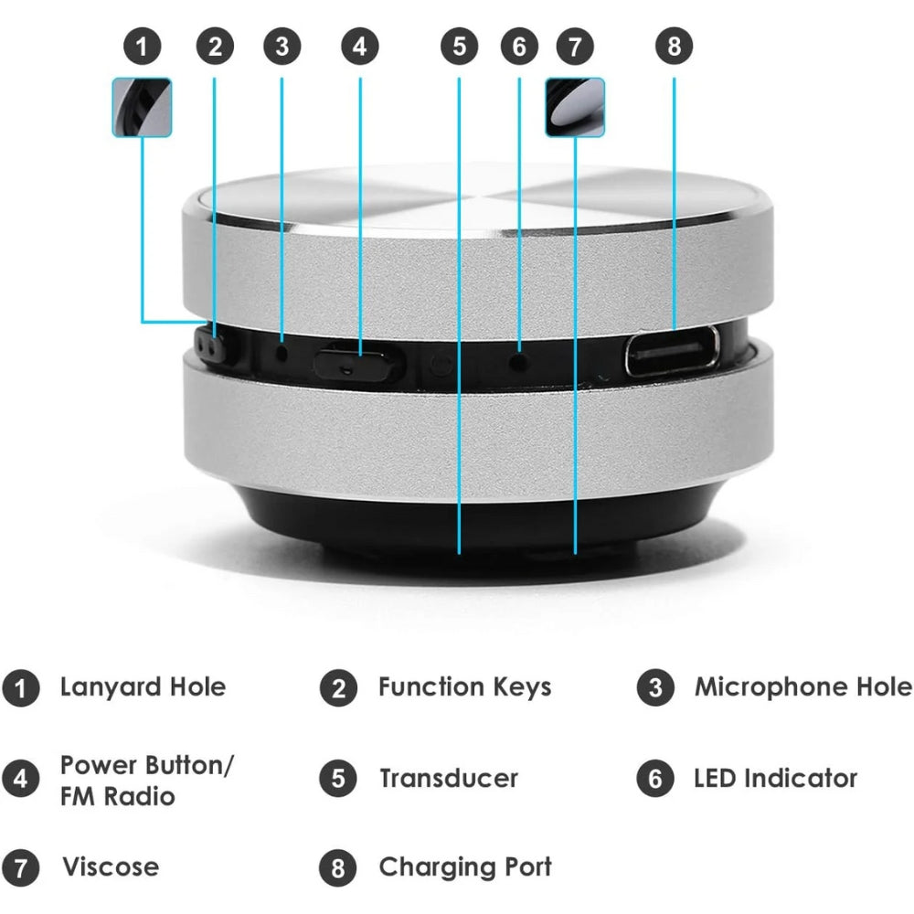 Sticktune™ Benledningshögtalare - Bluetooth 5.0 Mini trådlös ljudbox