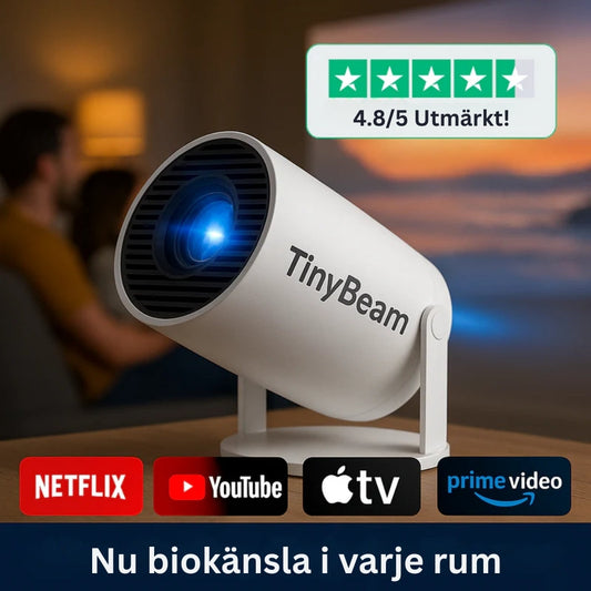 TinyBeam® 4K Hemmabioprojektor